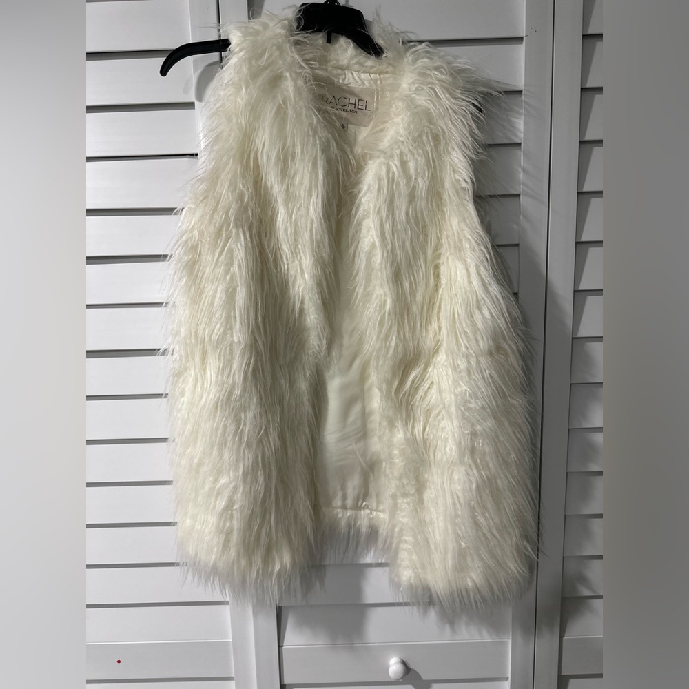 Rachel Roy Faux Fur Sleeveless Vest